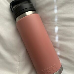 YETI Pink Stainless Steel Water Bottle